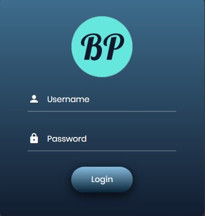 Bpexch login page screenshot with green logo, username, password fields, and Login button